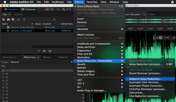 adobe audition sound effects library
